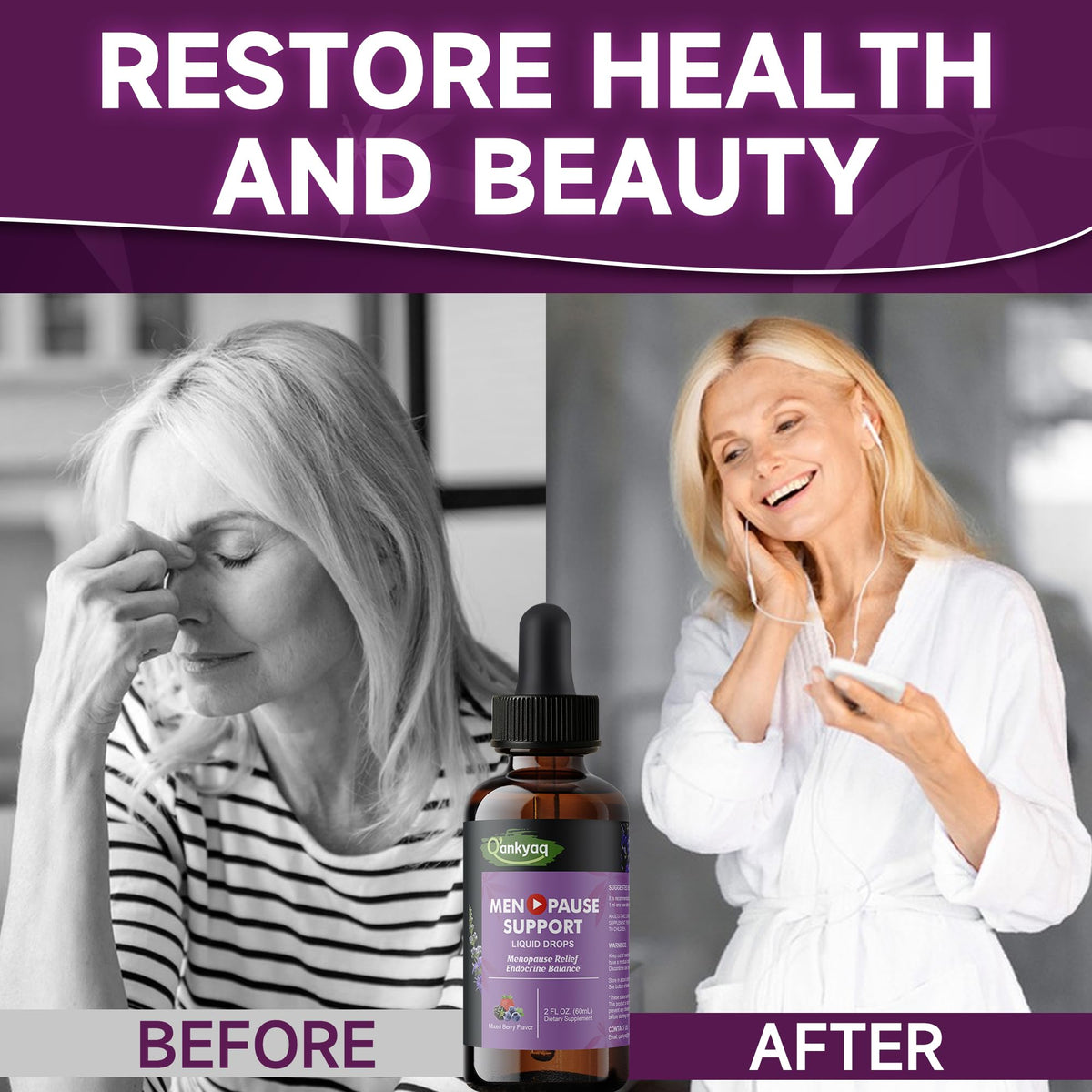Menopause Liquid Drops — benefit detail